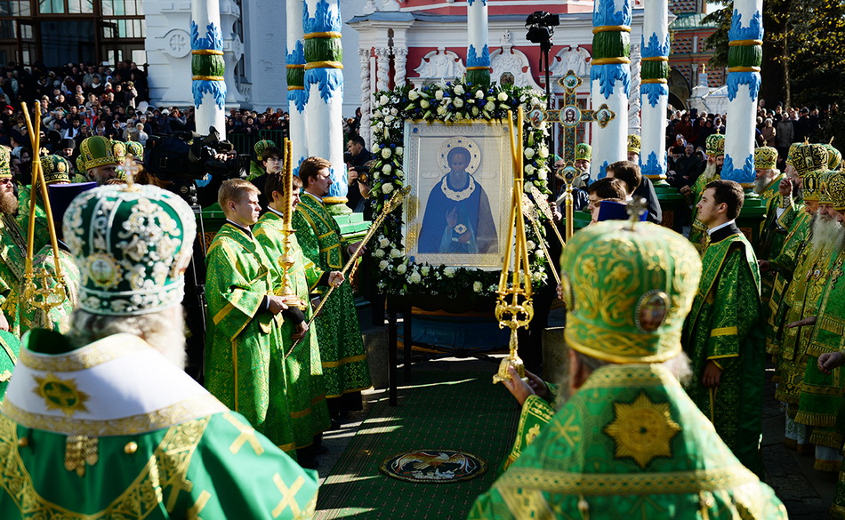 В Сергиевом Посаде прошли торжества, связанные с днем памяти преподобного Сергия Радонежского