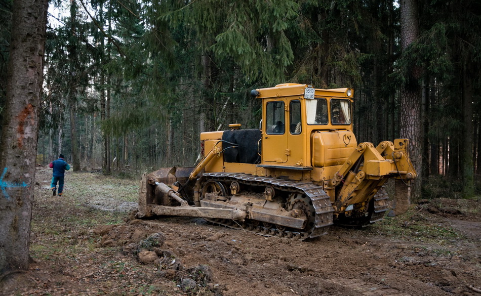 Прокладка лыжной трассы