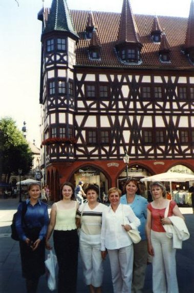 Здание в стиле фахверке