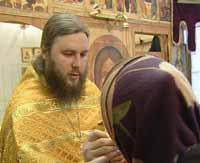 Беглеца остановил священник